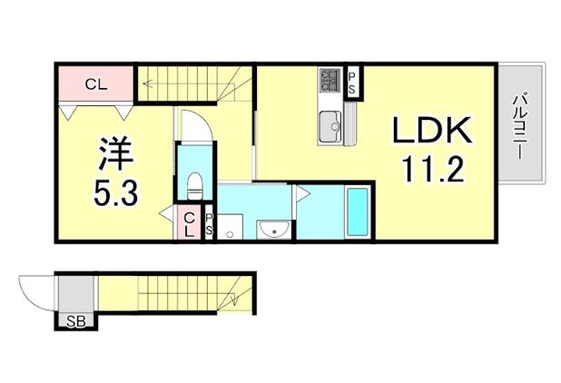 物件○○の間取り図