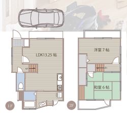 物件○○の間取り図