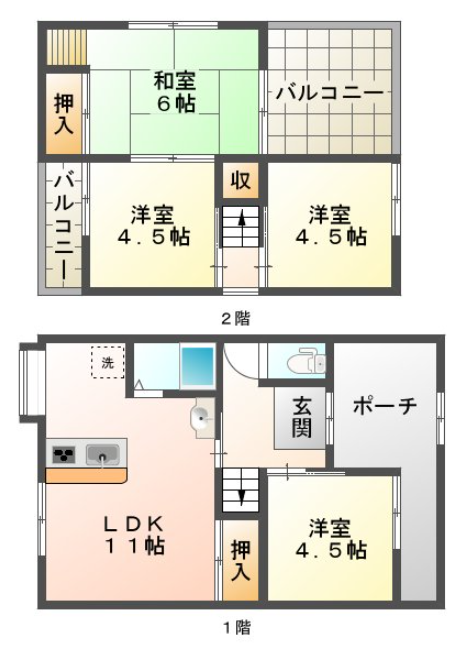 物件○○の間取り図