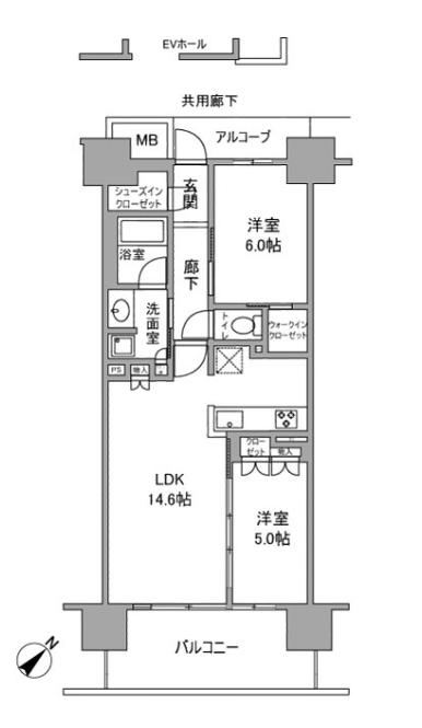 物件○○の間取り図