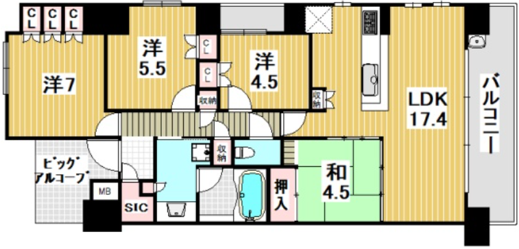 物件○○の間取り図