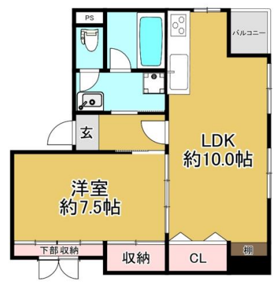 物件○○の間取り図