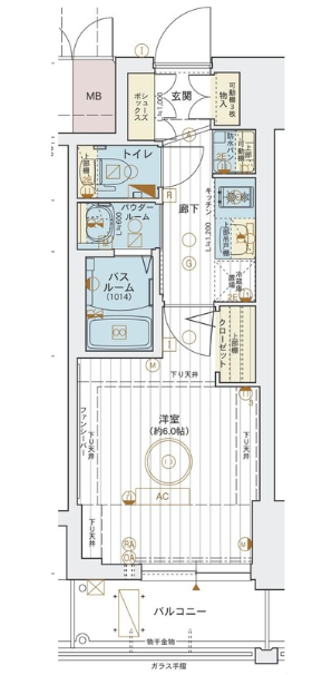 物件○○の間取り図