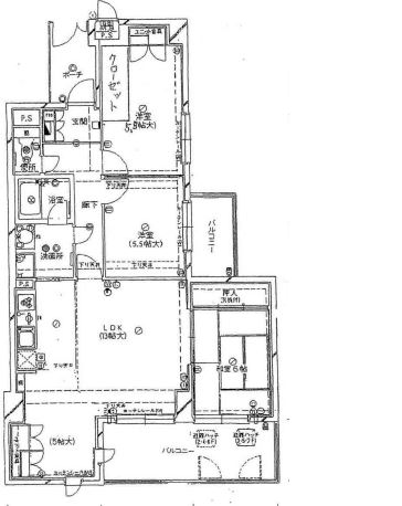 物件○○の間取り図