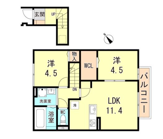 物件○○の間取り図