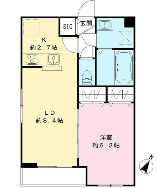 物件○○の間取り図