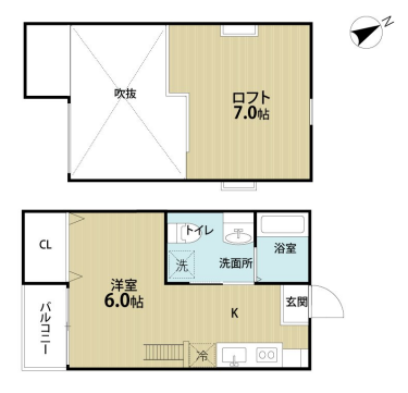 物件○○の間取り図