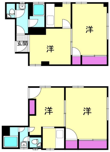 物件○○の間取り図