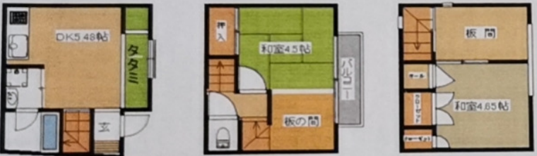 物件○○の間取り図