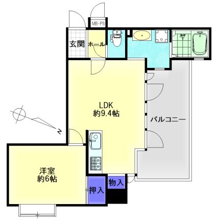 物件○○の間取り図