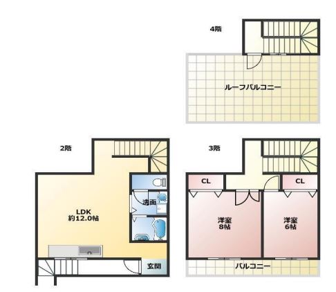 物件○○の間取り図