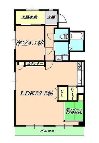 物件○○の間取り図