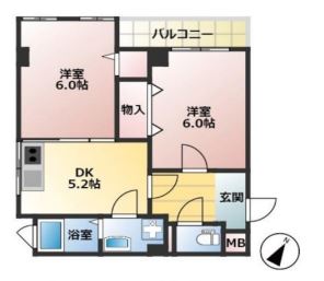 物件○○の間取り図