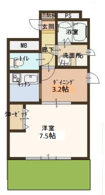 物件○○の間取り図