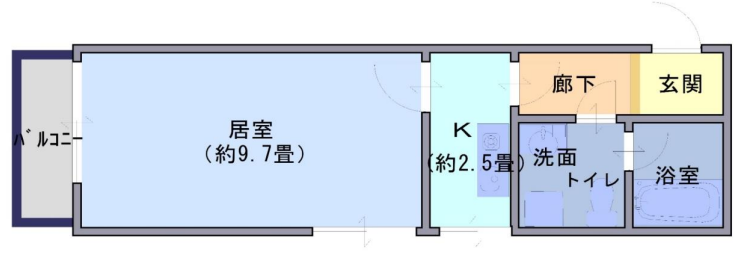 物件○○の間取り図