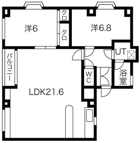 物件○○の間取り図