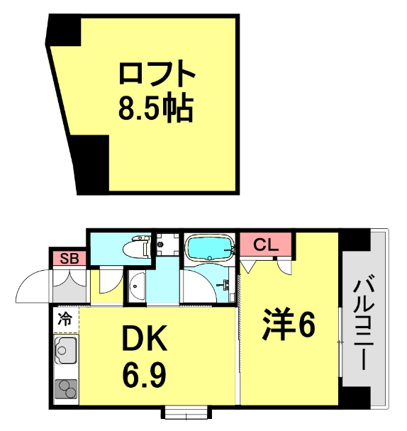 物件○○の間取り図