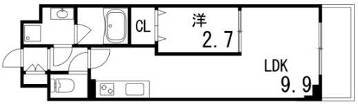 物件○○の間取り図