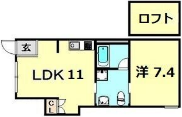 物件○○の間取り図