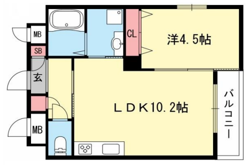 物件○○の間取り図