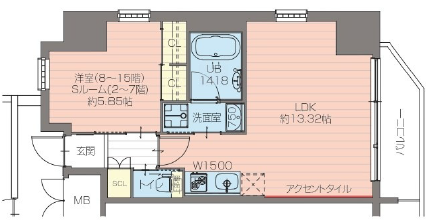 物件○○の間取り図