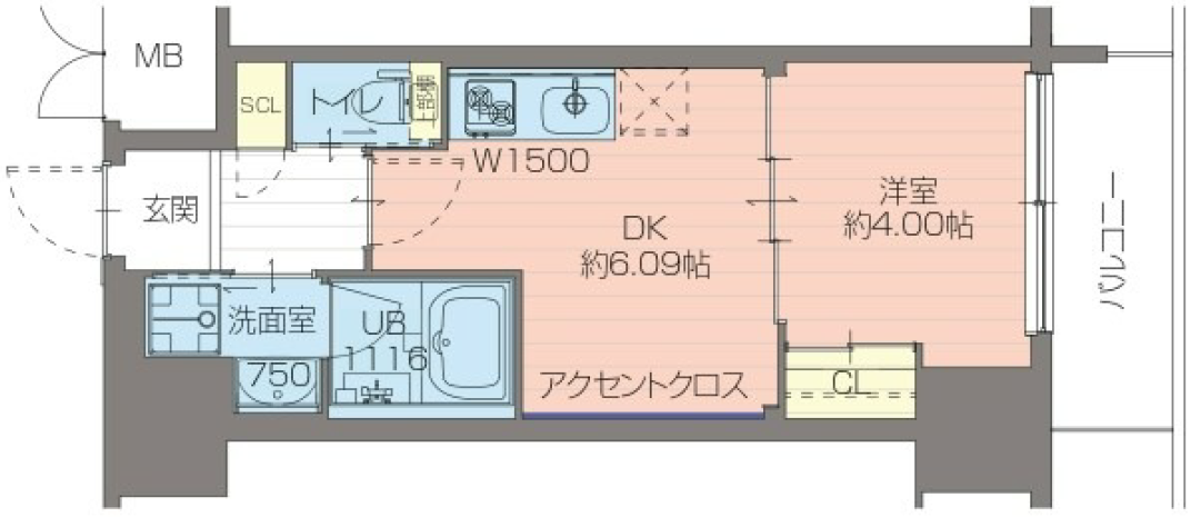 物件○○の間取り図