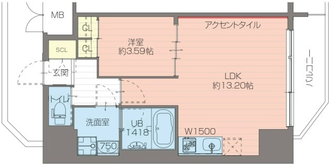 物件○○の間取り図