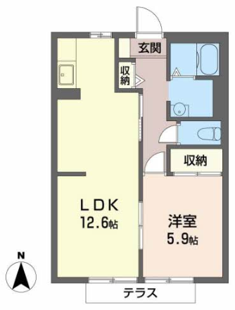 物件○○の間取り図