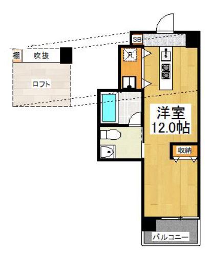 物件○○の間取り図