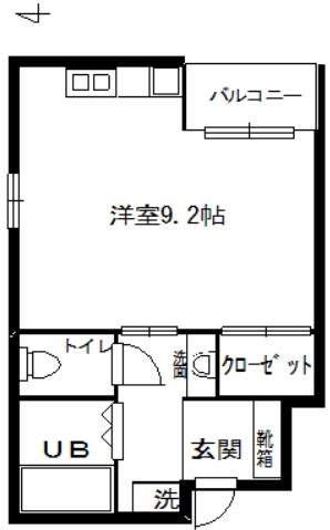 物件○○の間取り図