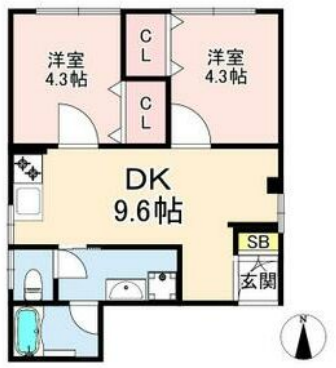 物件○○の間取り図