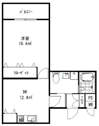 物件○○の間取り図