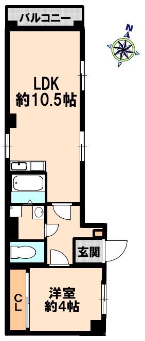 物件○○の間取り図