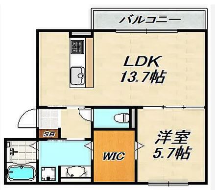 物件○○の間取り図