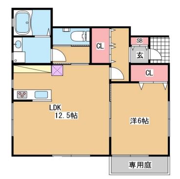 物件○○の間取り図