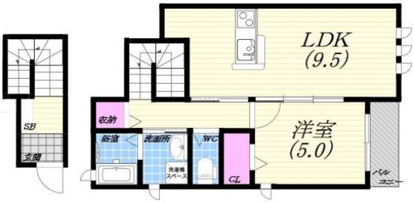 物件○○の間取り図