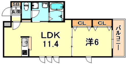 物件○○の間取り図