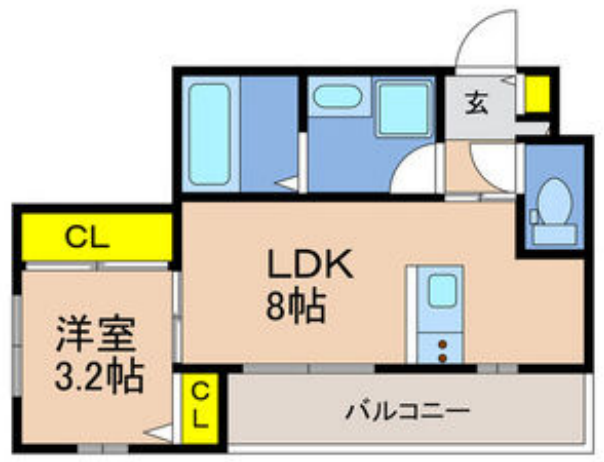 物件○○の間取り図