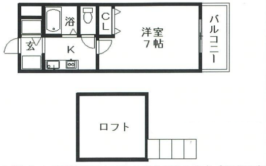 物件○○の間取り図