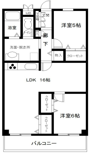 物件○○の間取り図