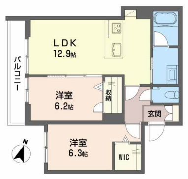 物件○○の間取り図