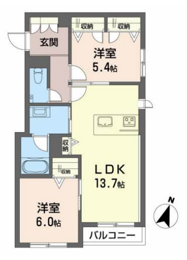 物件○○の間取り図