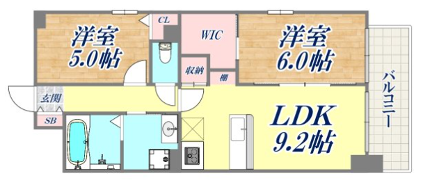 物件○○の間取り図