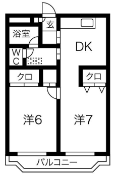 物件○○の間取り図