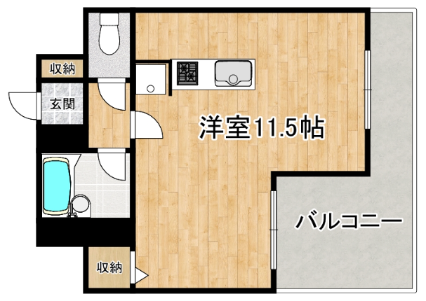 物件○○の間取り図