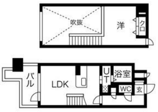 物件○○の間取り図