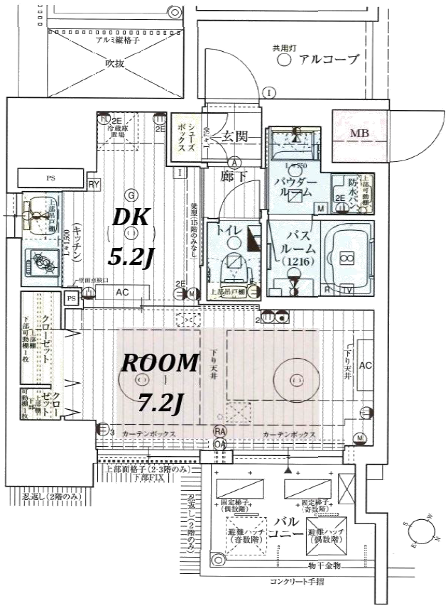 物件○○の間取り図