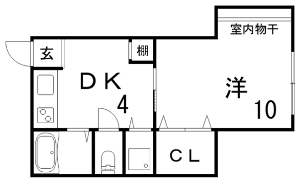 物件○○の間取り図