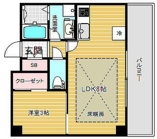 物件○○の間取り図