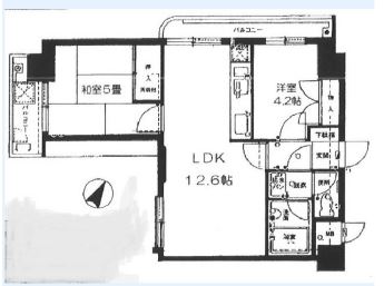 物件○○の間取り図